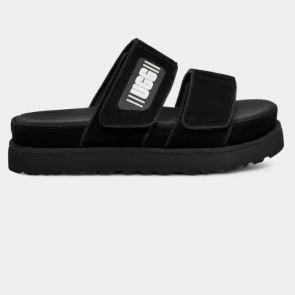 Ugg Black Greer Slide size 9.5 perfect conditions